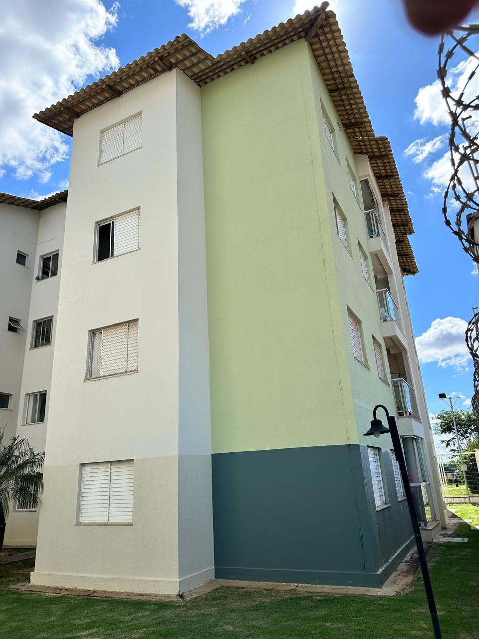 Fachada de condomínio Minha Casa Minha Vida em Uberlândia